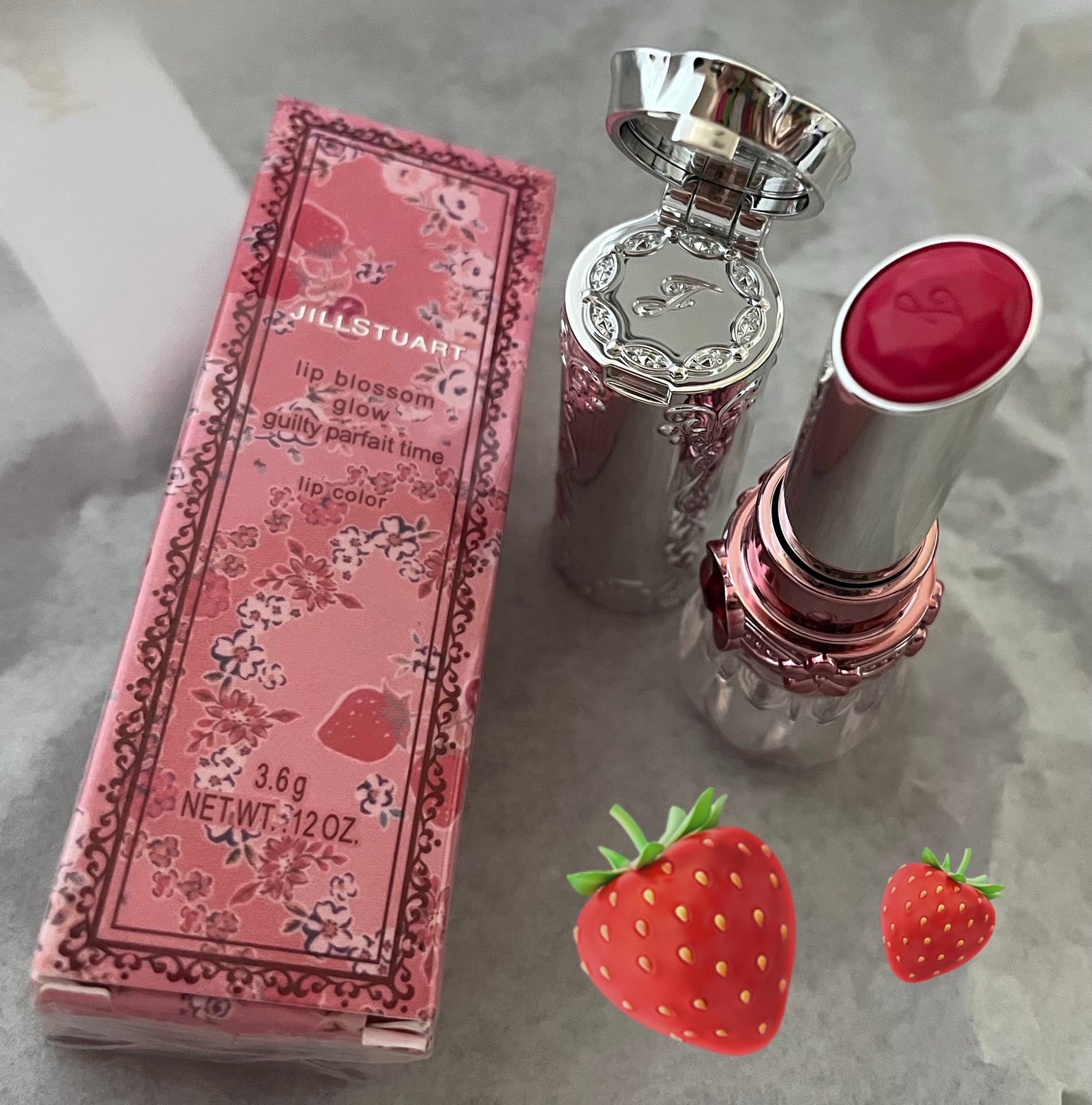 ジルスチュアート リップブロッサム グロウ/JILL STUART/口紅を使ったクチコミ(2枚目)