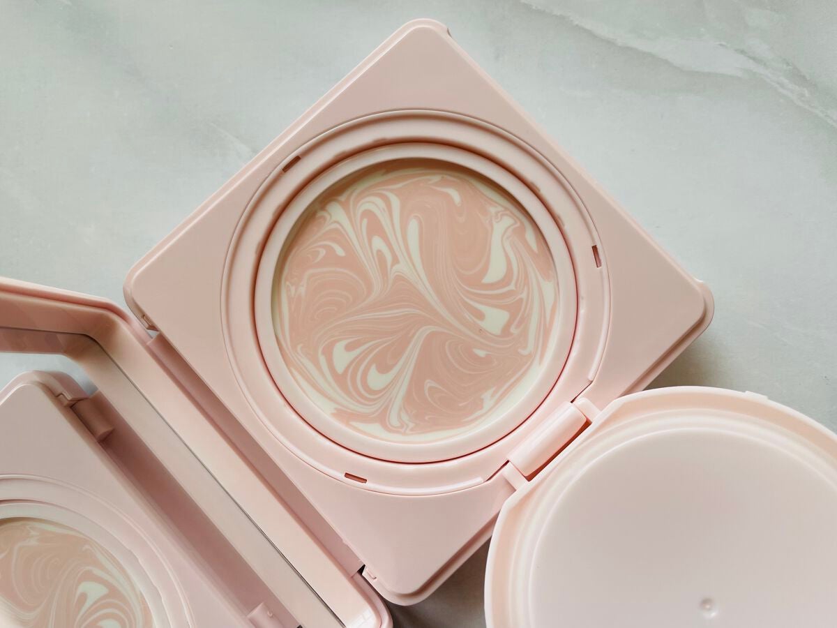 ランタンポレル ブロッサム クリーム コンパクト/GIVENCHY/化粧下地を使ったクチコミ(3枚目)