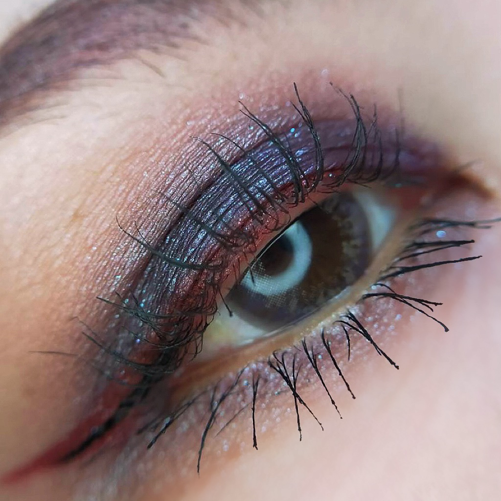 スモール アイシャドウ シェイディ サンタ/M・A・C/単色アイシャドウを使ったクチコミ（2枚目）