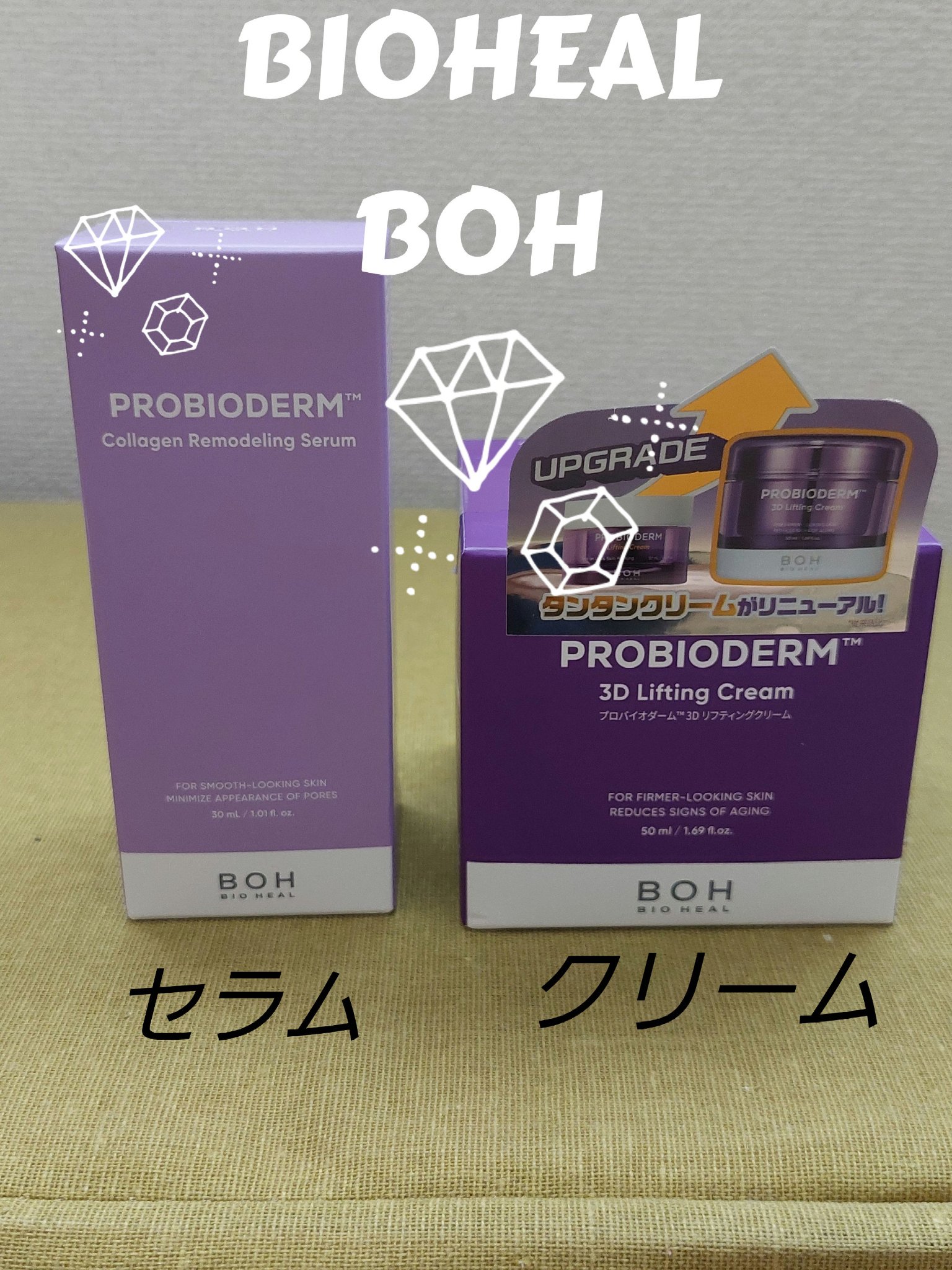 バイオヒールボ プロバイオダーム 3Dリフティングクリーム/BIOHEAL BOH/フェイスクリームを使ったクチコミ（1枚目）