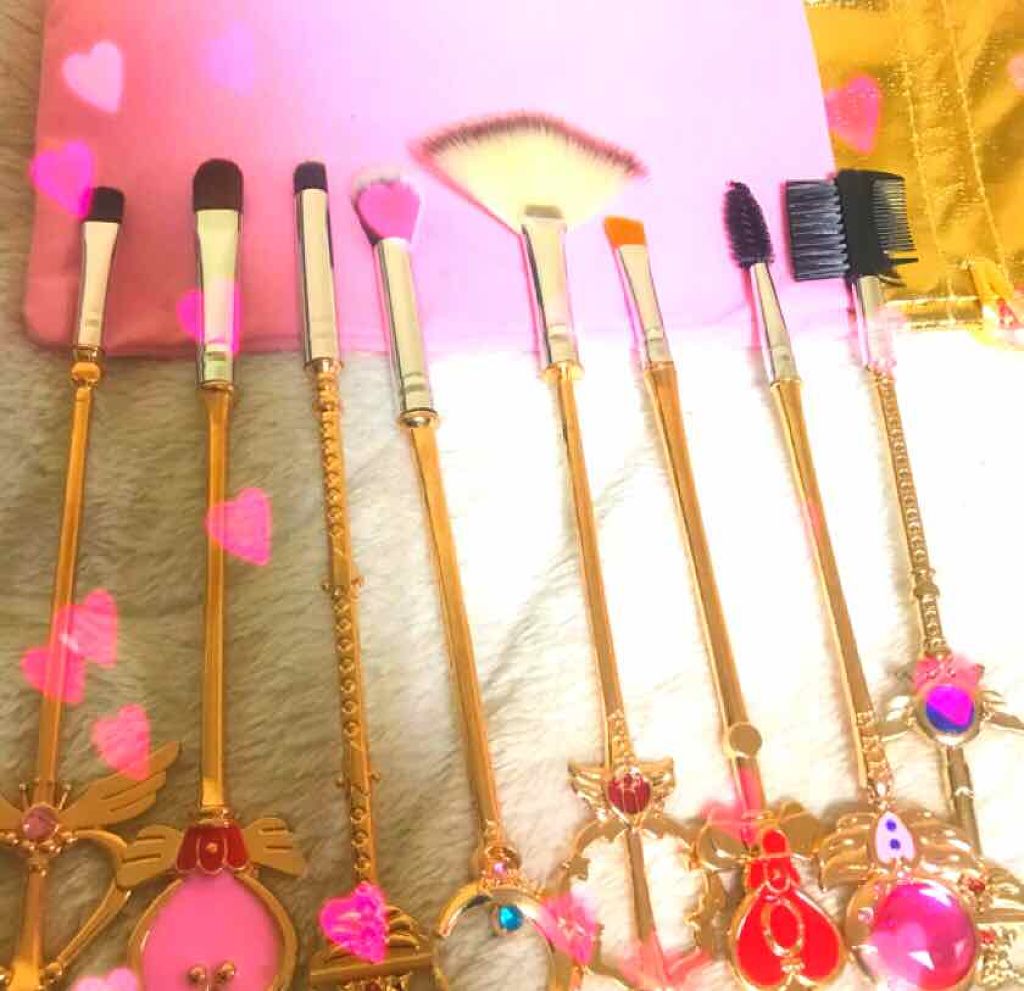 まほ on LIPS 「#映えコスメ#私のポーチQoo10で購入しました♡セーラームー..」(3枚目)