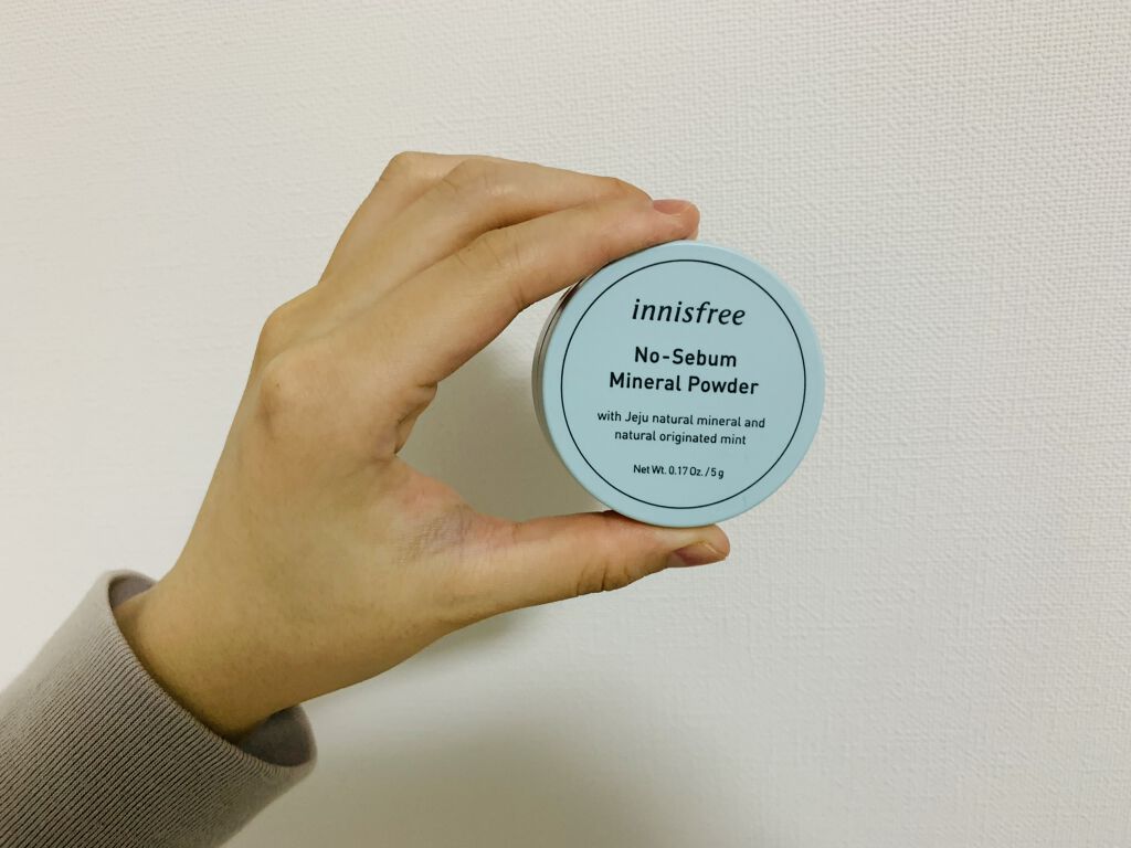 ノーセバム ミネラルパウダー/innisfree/ルースパウダーを使ったクチコミ（1枚目）