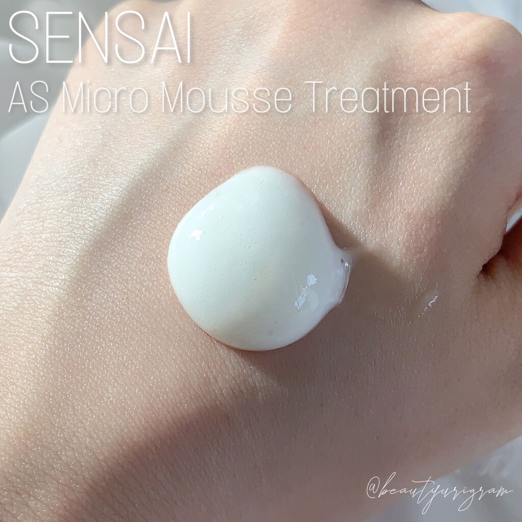 センサイ AS マイクロ ムース トリートメント s/SENSAI/化粧水を使ったクチコミ（2枚目）