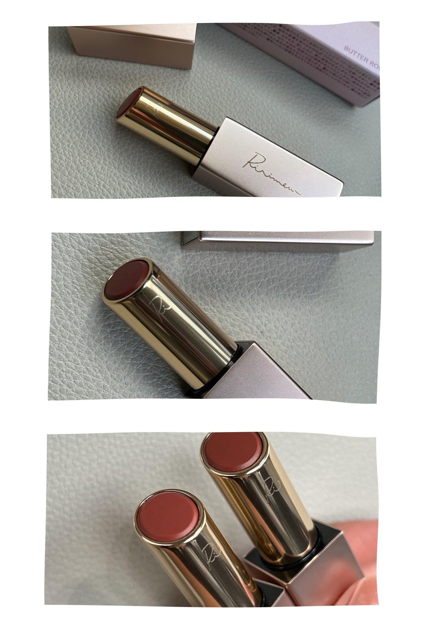 リリミュウ バタールージュ/Ririmew/口紅を使ったクチコミ(2枚目)