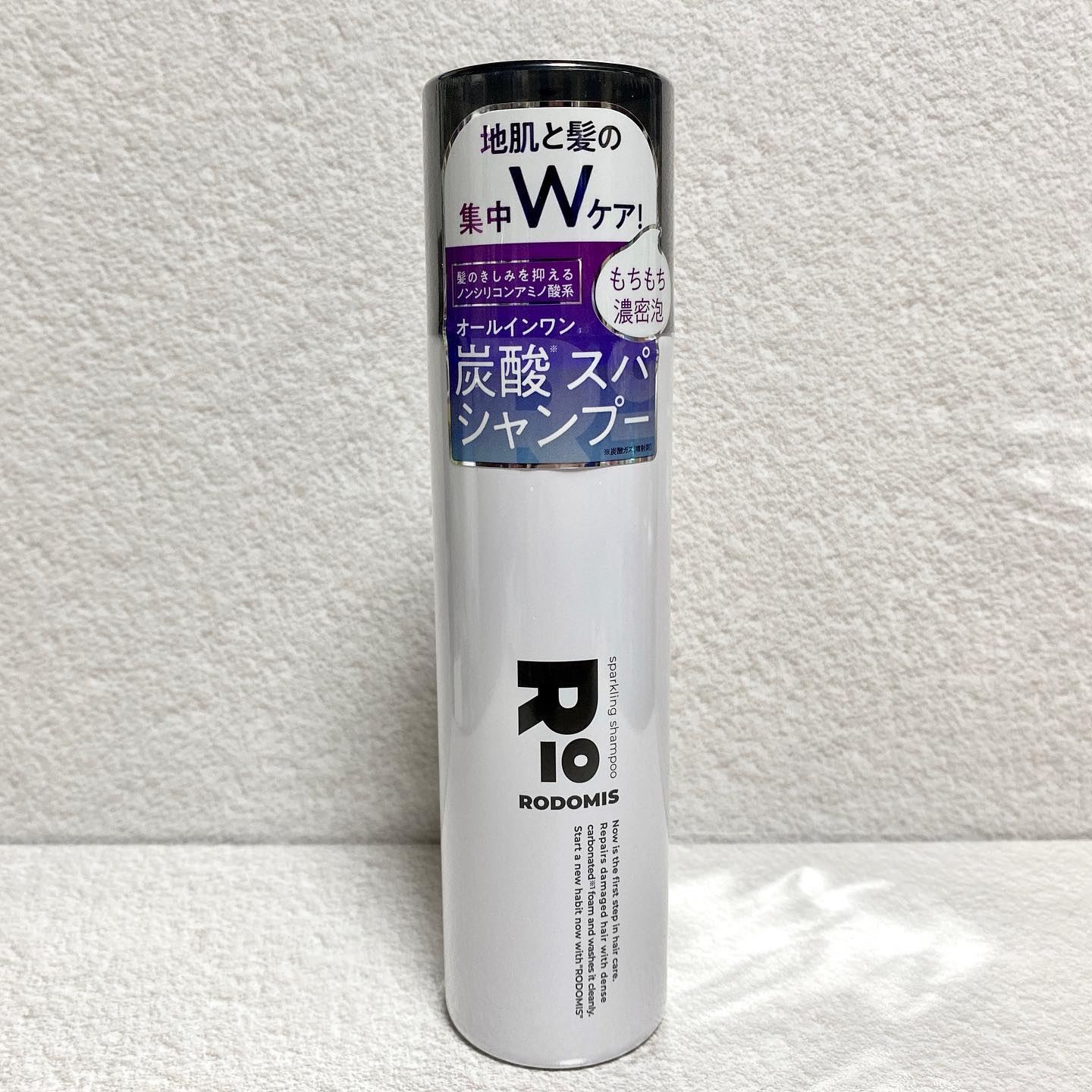 スパークリングシャンプー/RODOMIS/市販シャンプーを使ったクチコミ（1枚目）