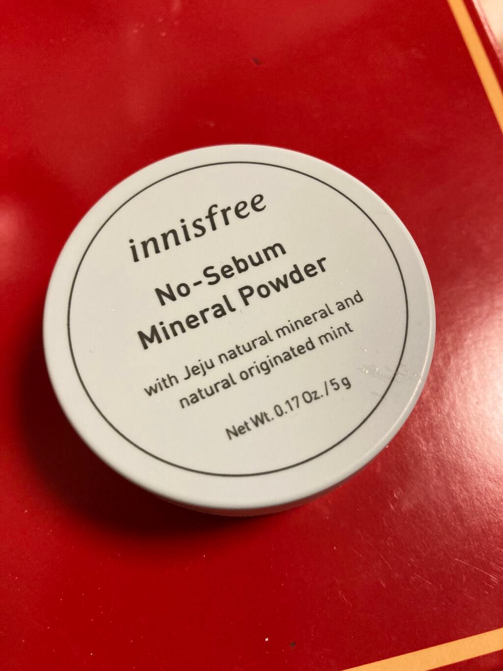 ノーセバム ミネラルパウダー/innisfree/ルースパウダーを使ったクチコミ(1枚目)