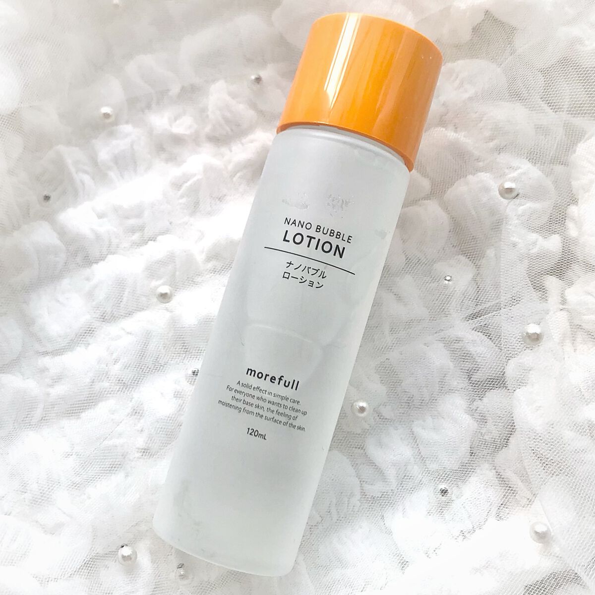 ナノバブルローション/morefull /化粧水を使ったクチコミ(2枚目)