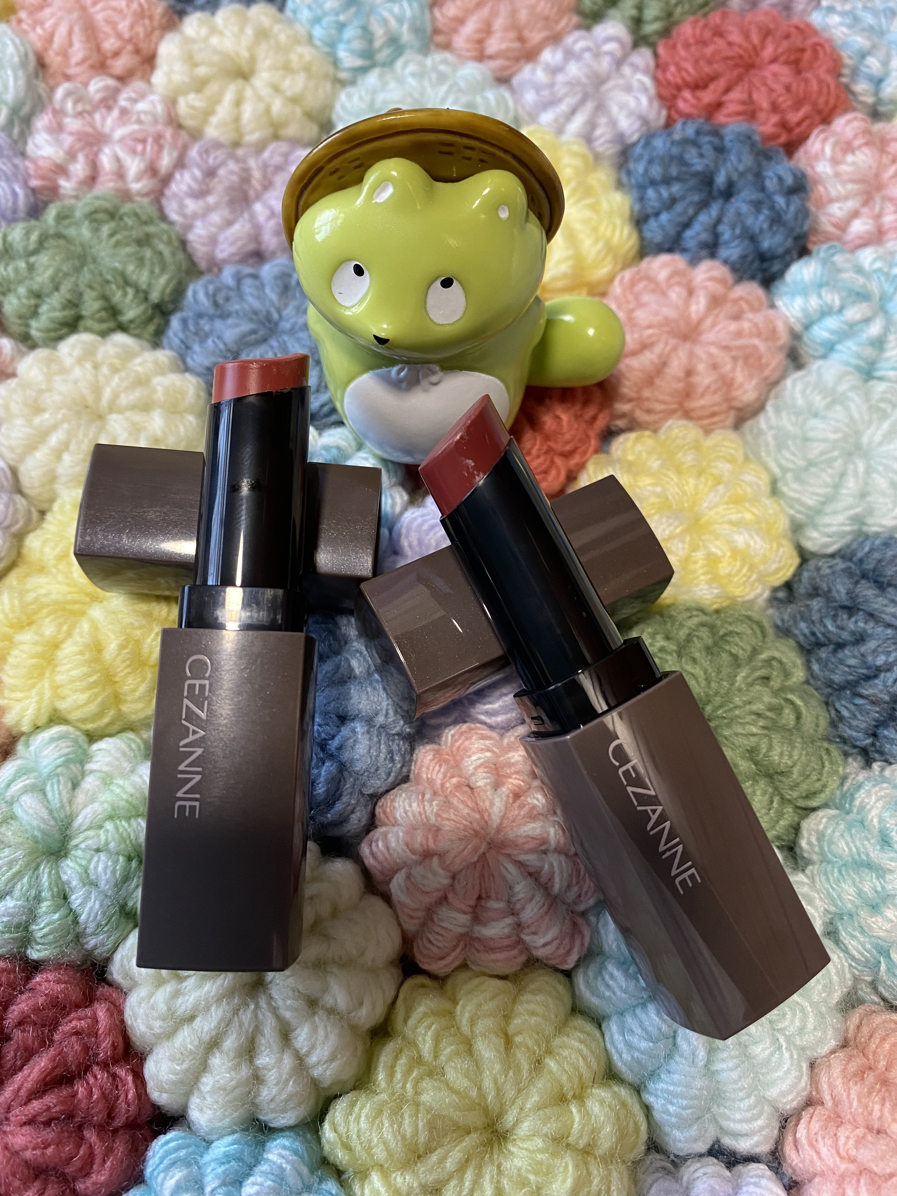 リップカラーシールド/CEZANNE/口紅を使ったクチコミ（2枚目）