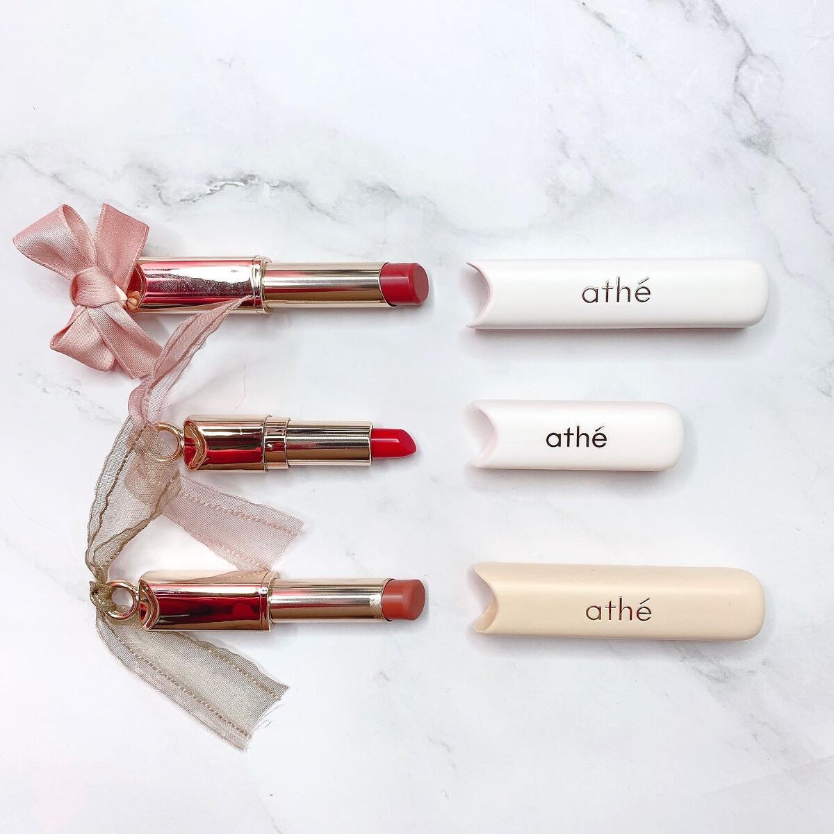 オーセンティック リップ バーム/athé/口紅を使ったクチコミ（2枚目）