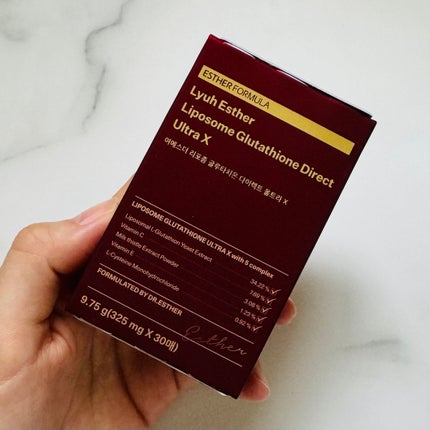 ヨエスターGLTダイレクトウルトラX/ESTHER FORMULA/美容サプリメントを使ったクチコミ(4枚目)