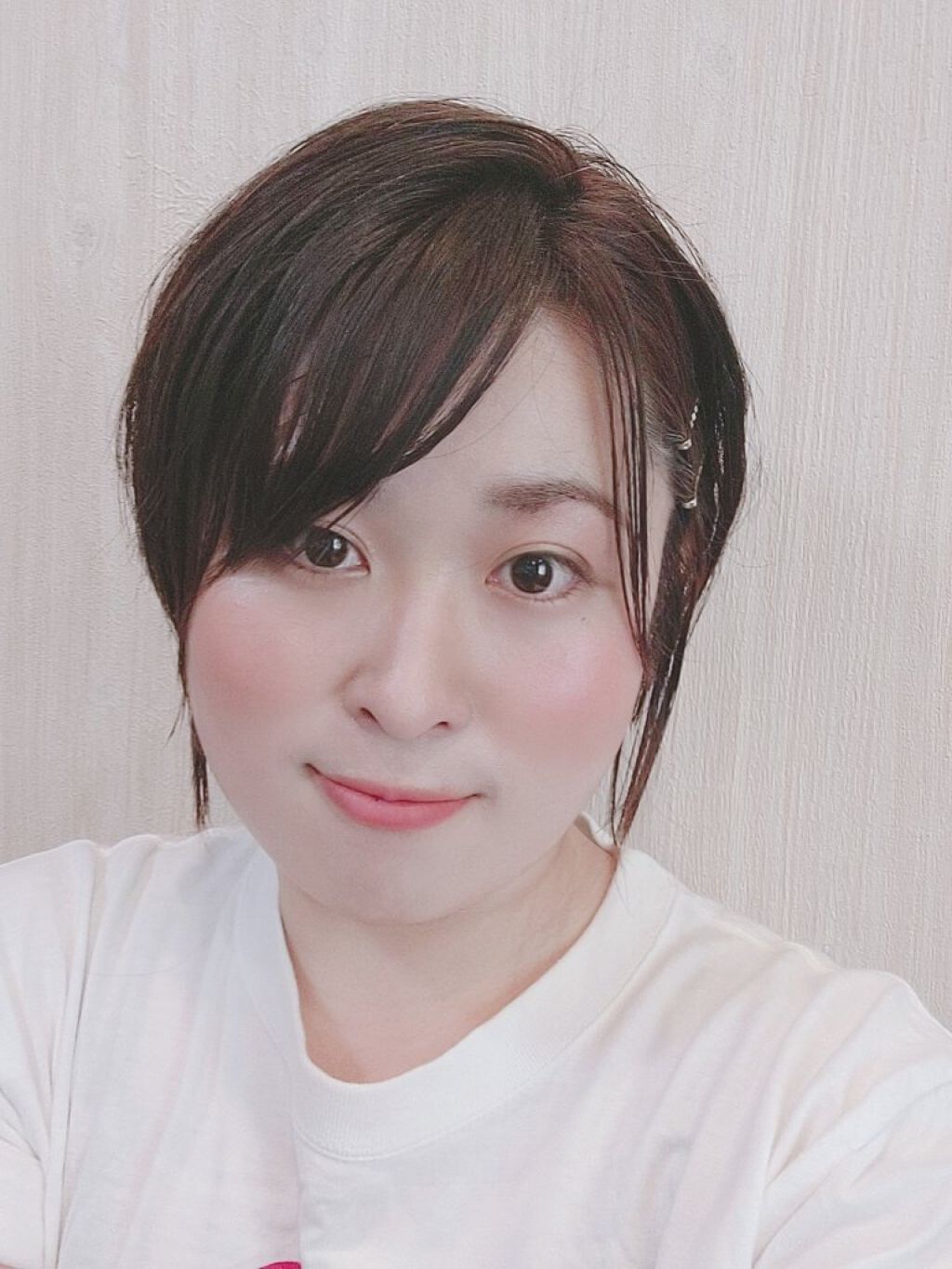 濡れ髪アレンジ スタイリングジェリー/モモリ/ヘアジェルを使ったクチコミ（3枚目）