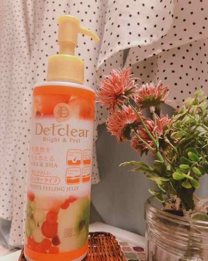 DETクリア ブライト&ピール ピーリングジェリー<ミックスフルーツの香り>/Detclear/ピーリングを使ったクチコミ(1枚目)
