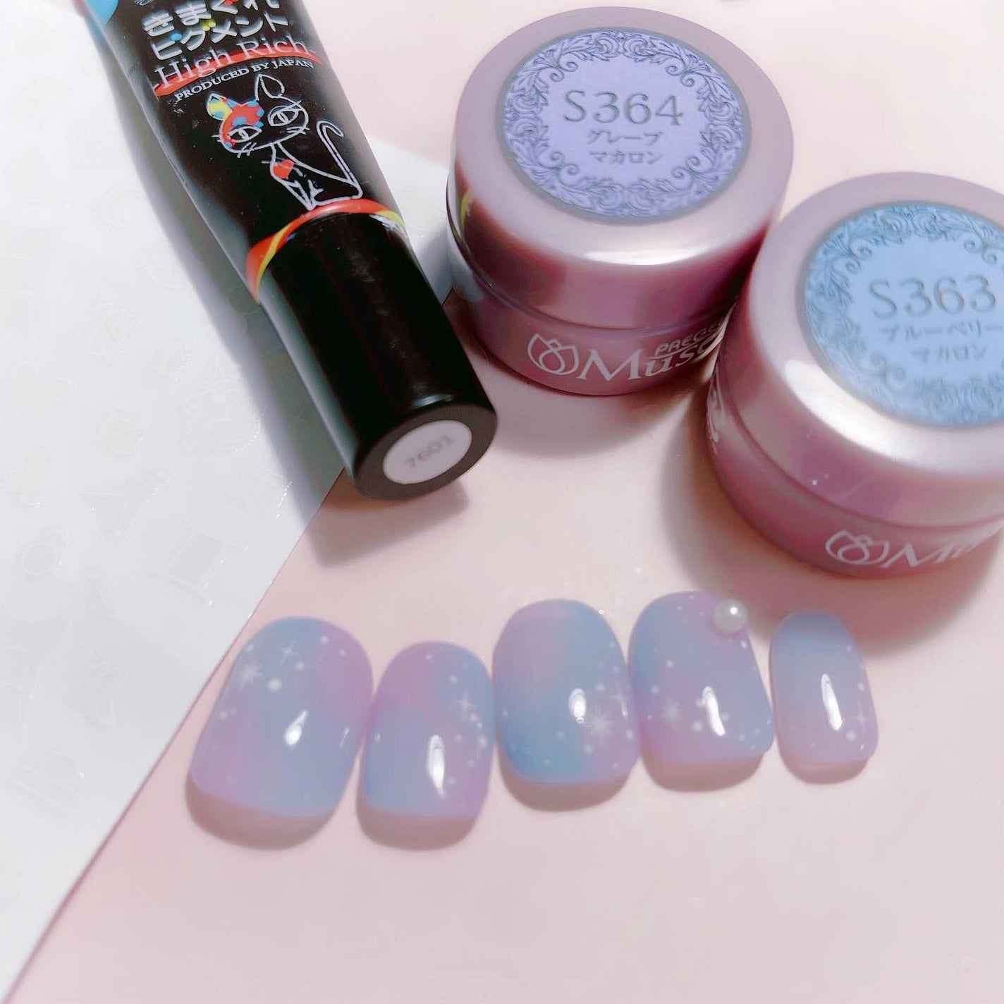 なかやまちえこ on LIPS 「きらきら。365日ネイル249日め⠀⠀@pregel.jp@k..」(2枚目)