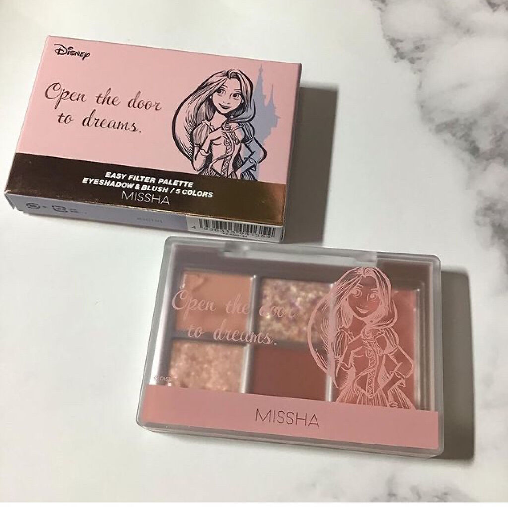 MISSHA イージー フィルター シャドウパレット/MISSHA/アイシャドウパレットを使ったクチコミ（1枚目）