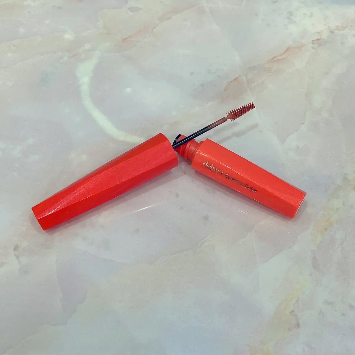 フィルム眉カラー ベイクドオレンジ（数量限定）/デジャヴュ/眉マスカラを使ったクチコミ（1枚目）