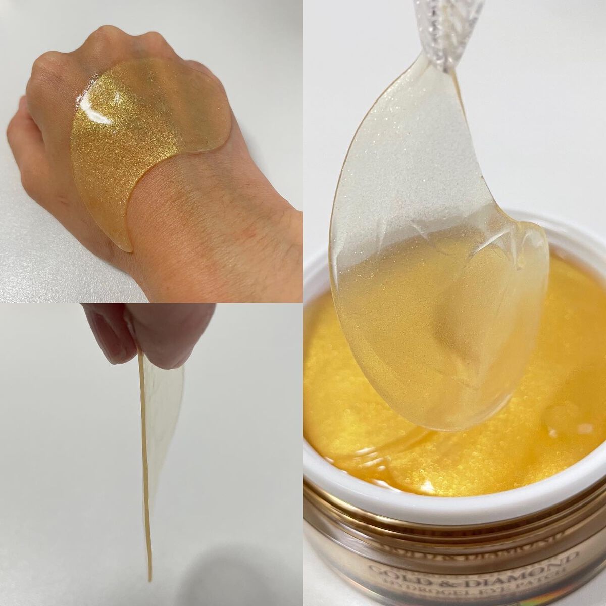 GOLD & DIAMOND ハイドロゲルアイパッチ/MORNING SURPRISE/アイケア・アイクリームを使ったクチコミ(4枚目)