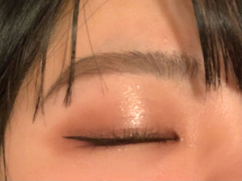 極細 アイライナーR/CEZANNE/リキッドアイライナーを使ったクチコミ（2枚目）