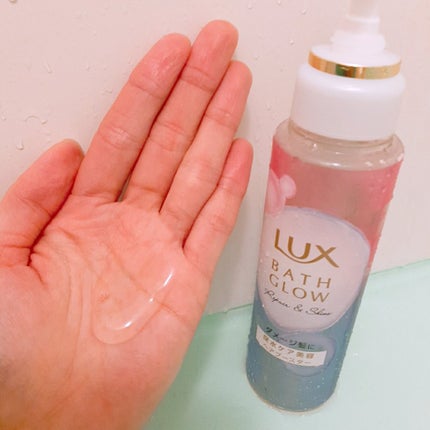 ラックス バスグロウ リペア&シャイン ヘアブースター/LUX/洗い流すヘアトリートメントを使ったクチコミ(1枚目)