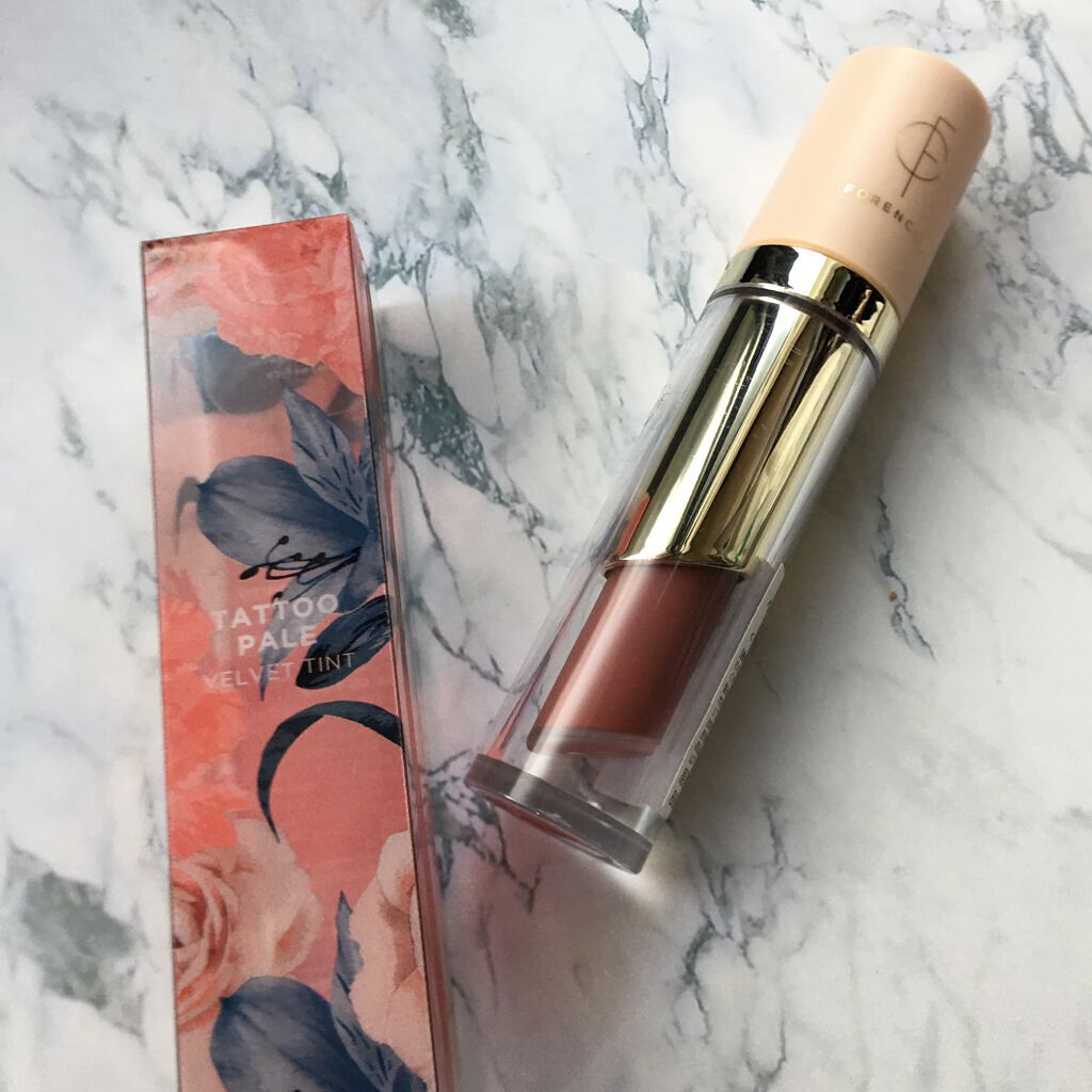 タトゥーベルベットティント/フォレンコス/リップティントを使ったクチコミ（1枚目）