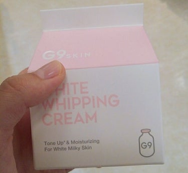 WHITE WHIPPING CREAM(ウユクリーム)/G9SKIN/化粧下地を使ったクチコミ（1枚目）