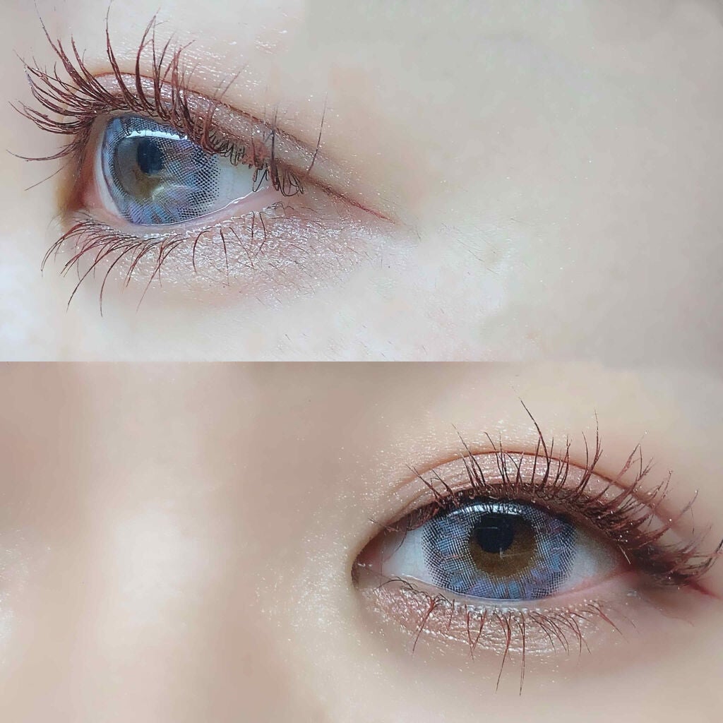 グリッターグレー/CLARA CONTACT/カラーコンタクトレンズを使ったクチコミ(3枚目)