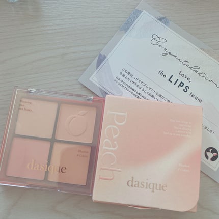 ブレンディングムードチーク/dasique/パウダーチークを使ったクチコミ(1枚目)