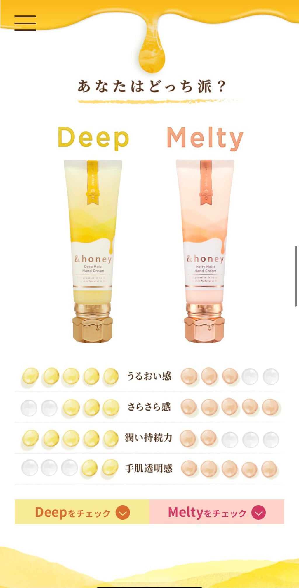 アンドハニー メルティモイスト ハンドクリーム/&honey/ハンドクリームを使ったクチコミ(2枚目)