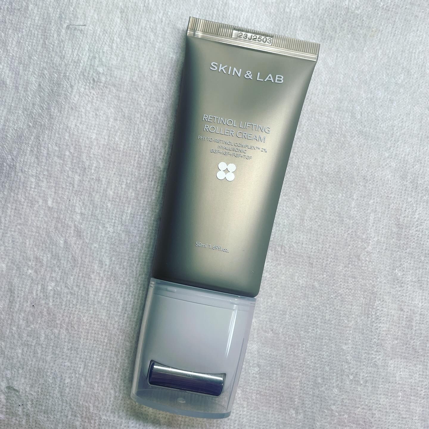 レチノールリフティングローラークリーム/SKIN&LAB/フェイスクリームを使ったクチコミ（2枚目）