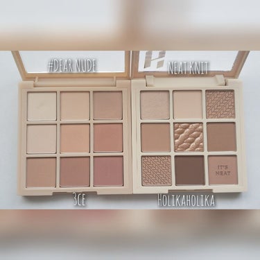 3CE MULTI EYE COLOR PALETTE DEAR NUDE/3CE/アイシャドウパレットを使ったクチコミ（2枚目）