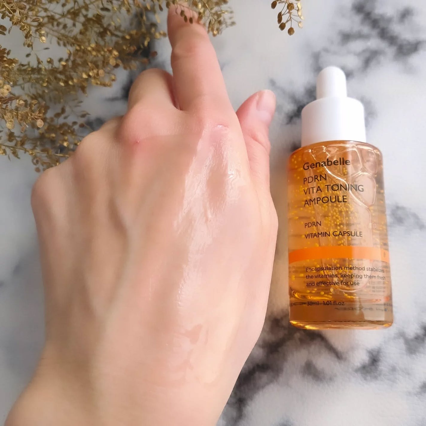 PDRNビタトーニングアンプル/Genabelle/美容液を使ったクチコミ(7枚目)