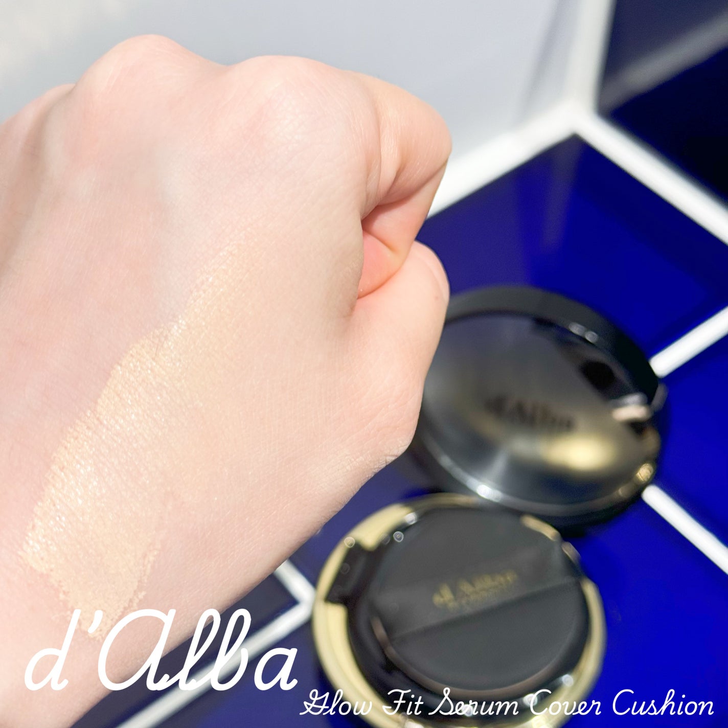 グロウフィットセラムカバークッション/ダルバ/クッションファンデーションを使ったクチコミ(4枚目)