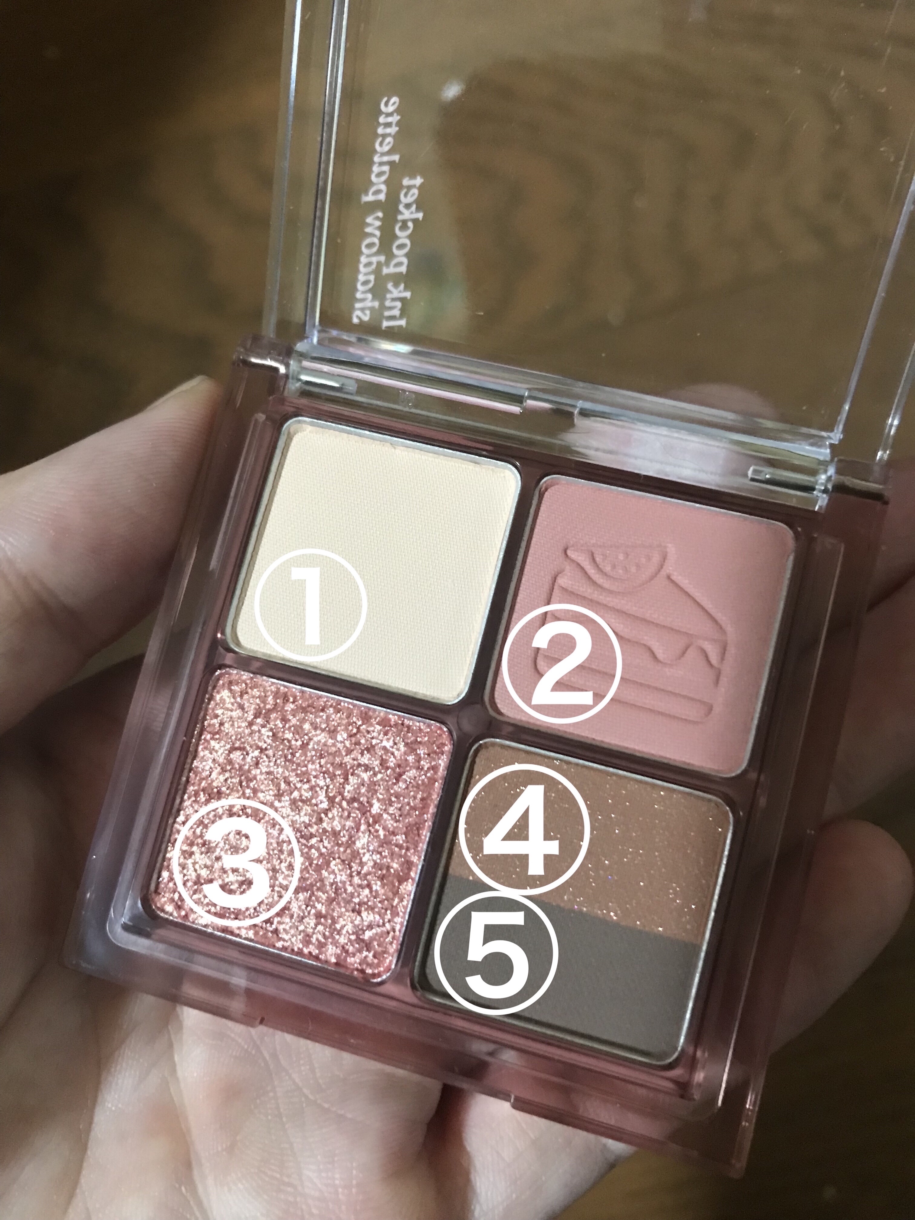 ペリペラ インク ポケット シャドウ パレット/PERIPERA/アイシャドウパレットを使ったクチコミ（2枚目）