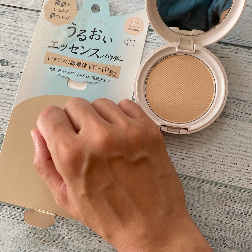 エッセンスパウダー		/セラフォア/プレストパウダーを使ったクチコミ(5枚目)