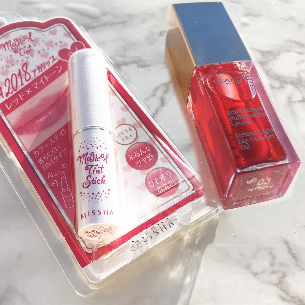 コンフォート リップオイル /CLARINS/リップグロスを使ったクチコミ(4枚目)