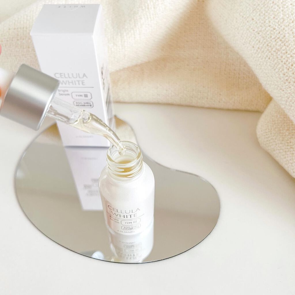 ホワイト ブライトセラム/CELLULA/美容液を使ったクチコミ（3枚目）