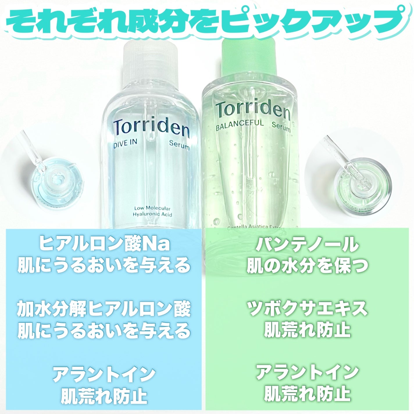 ダイブイン セラム/Torriden/美容液を使ったクチコミ(3枚目)