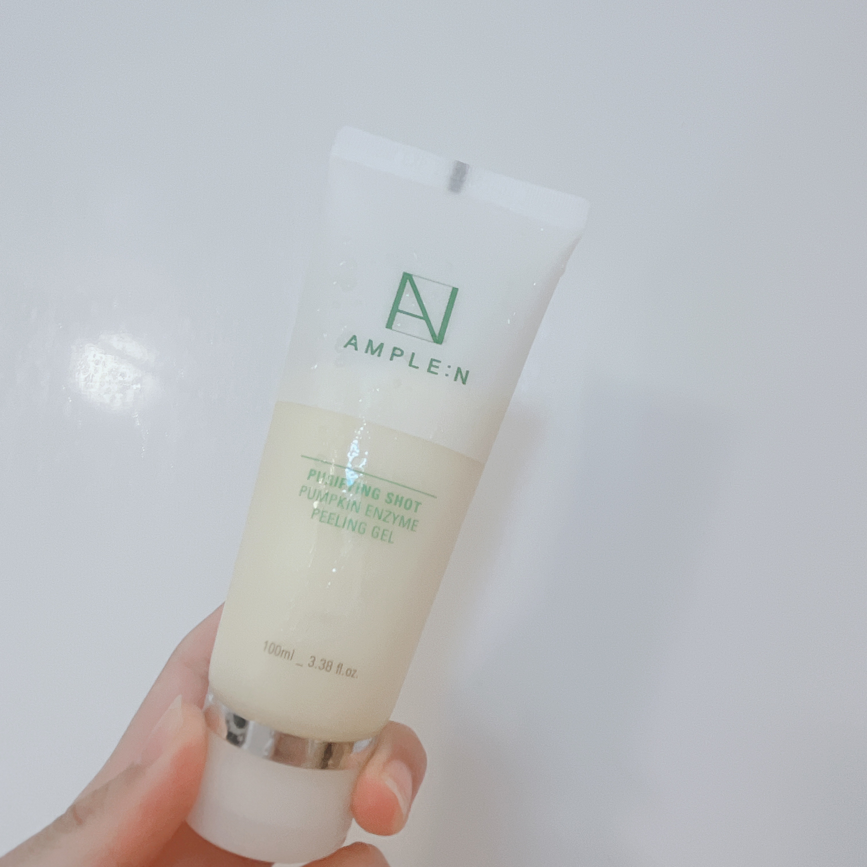 プリパインショットカボチャ酵素ピーリングジェル/AMPLE:N/ピーリングを使ったクチコミ（1枚目）