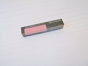 カラーステイ サテン インク/REVLON/口紅を使ったクチコミ（4枚目）