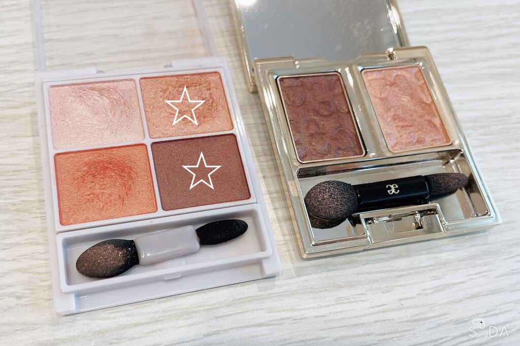 シルキースフレアイズ/キャンメイク/アイシャドウパレットを使ったクチコミ（1枚目）