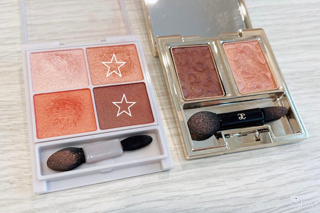 シルキースフレアイズ/キャンメイク/アイシャドウパレットを使ったクチコミ(1枚目)