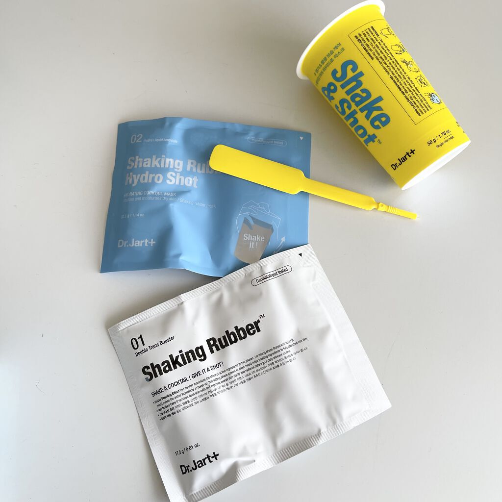 ドクタージャルト シェイキング ラバー シェイク＆ショット ハイドロ ショット/Dr.Jart＋/シートマスク・パックを使ったクチコミ（2枚目）