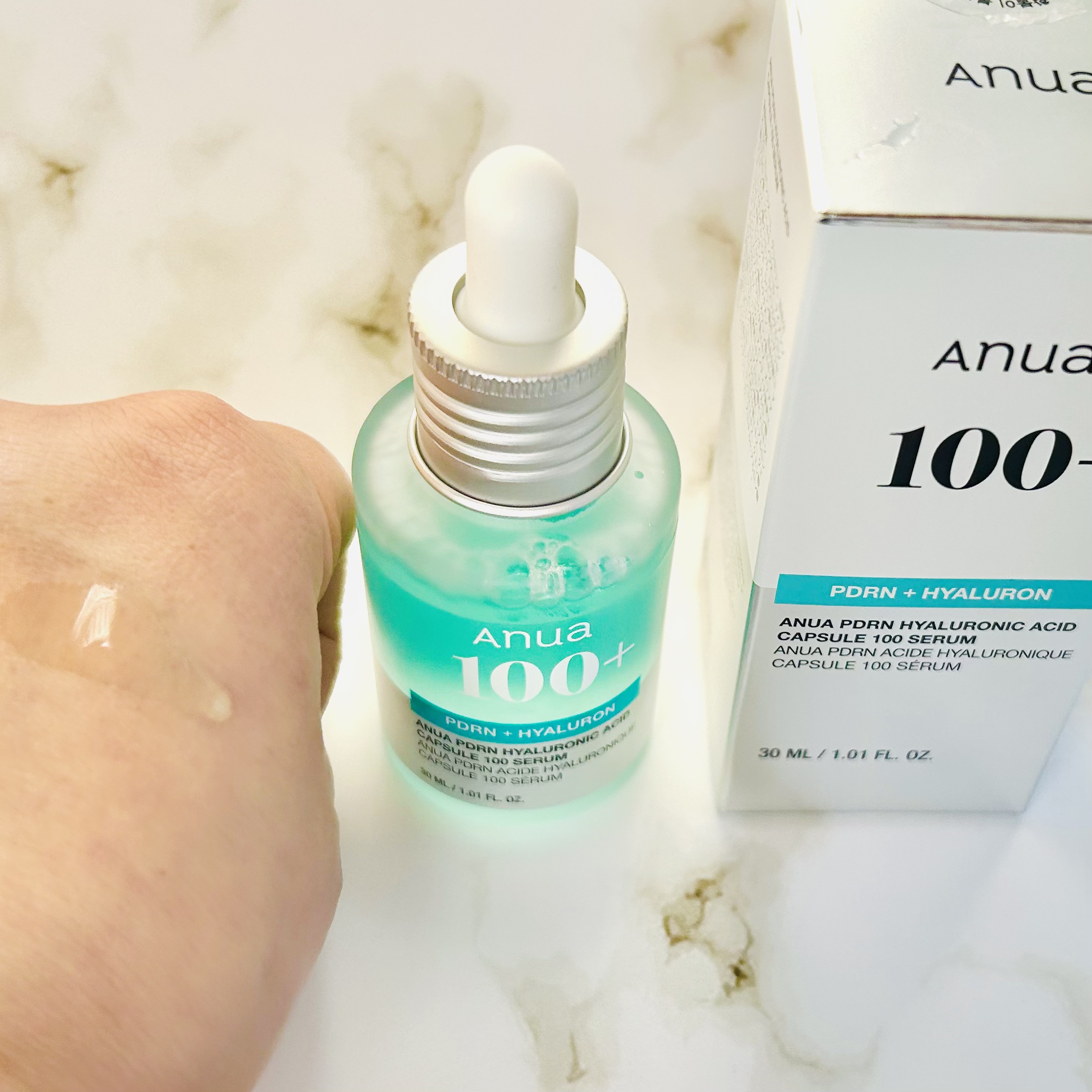 PDRNヒアルロン酸カプセル100セラム/Anua/美容液を使ったクチコミ（3枚目）