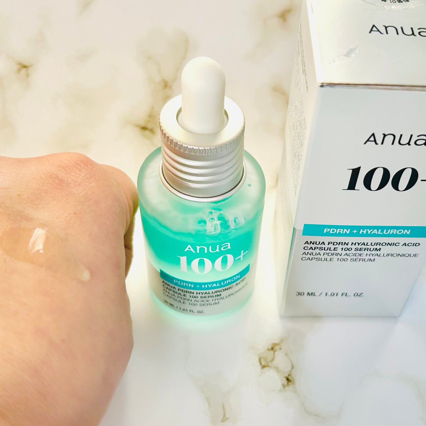PDRNヒアルロン酸カプセル100セラム/Anua/美容液を使ったクチコミ(3枚目)