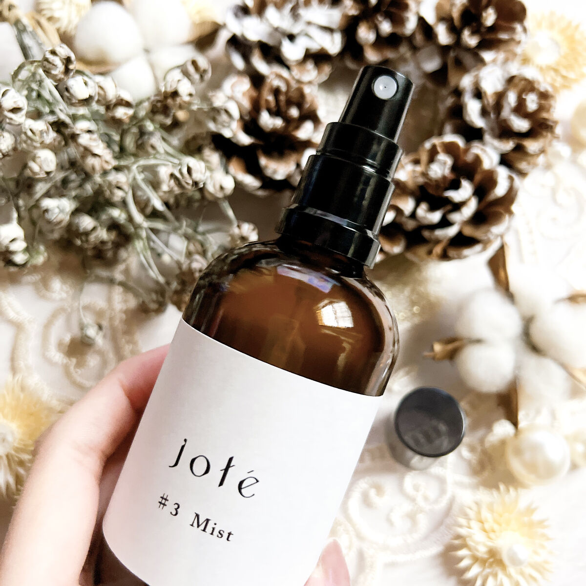 jote ♯3（シャープ３）Mist  《ダマスクローズの香り》/jote/ミスト状化粧水を使ったクチコミ（3枚目）