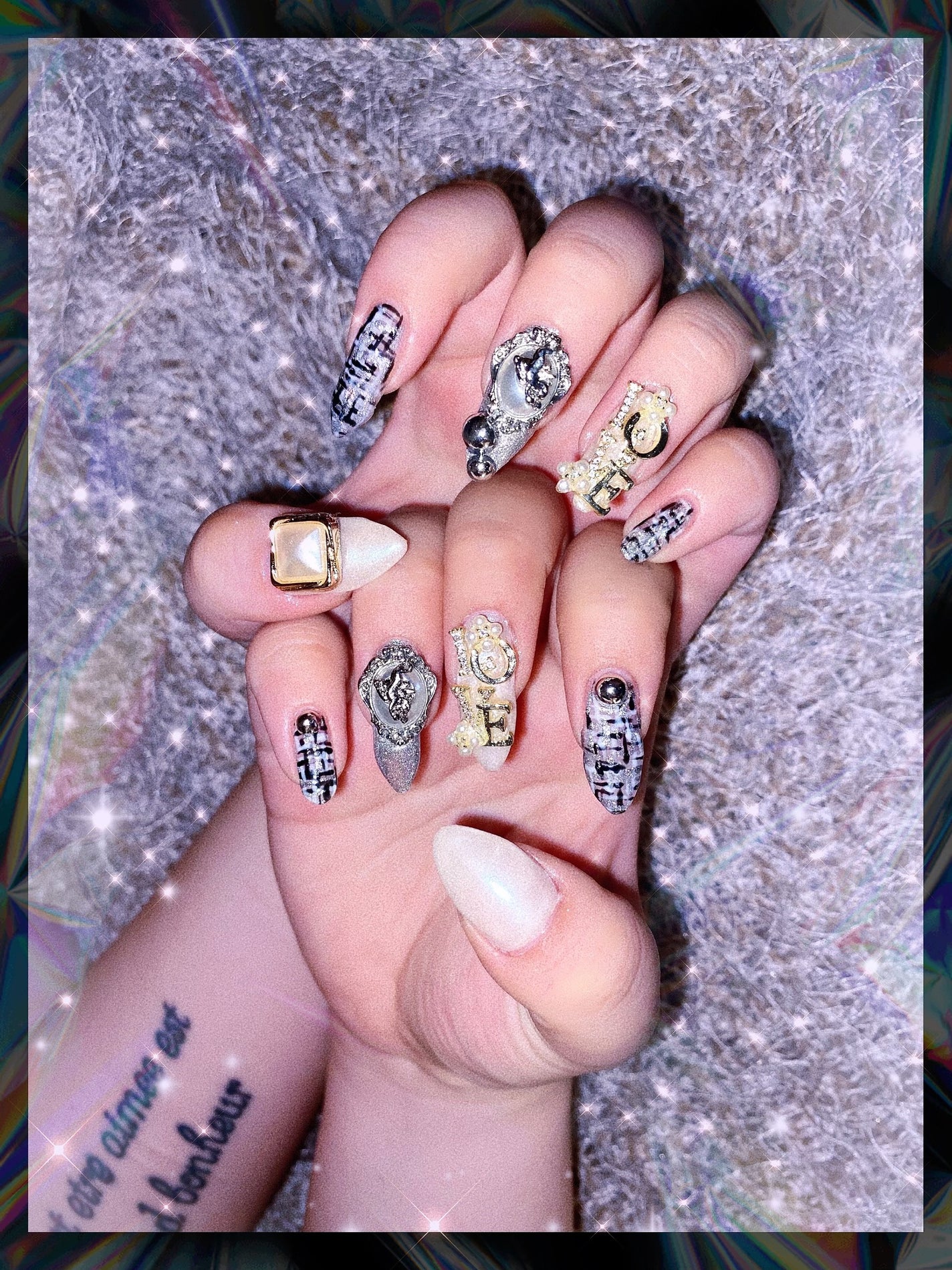 ジェルネイル(ライト対応)/セリア/ジェルネイルを使ったクチコミ(1枚目)