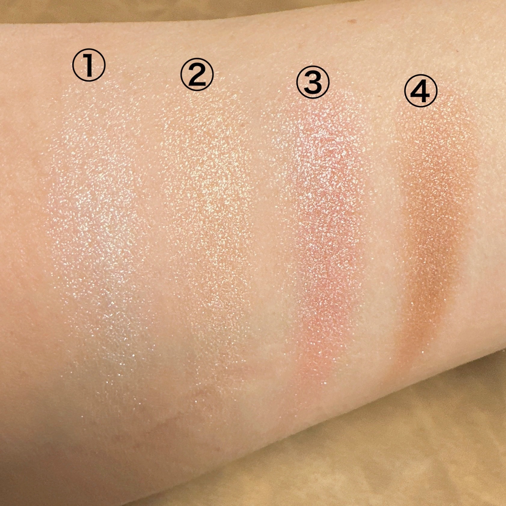 ディオール バックステージ フェイス グロウ パレット/Dior/ハイライトを使ったクチコミ（3枚目）