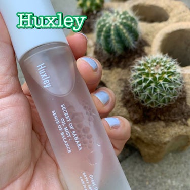 Huxley オイルミスト; センスオブバランス のクチコミ「✔ Huxley   オイルミスト/センスオブバランス

🌵商品説明🌵
オイルと水分が最適比率.....」（1枚目）