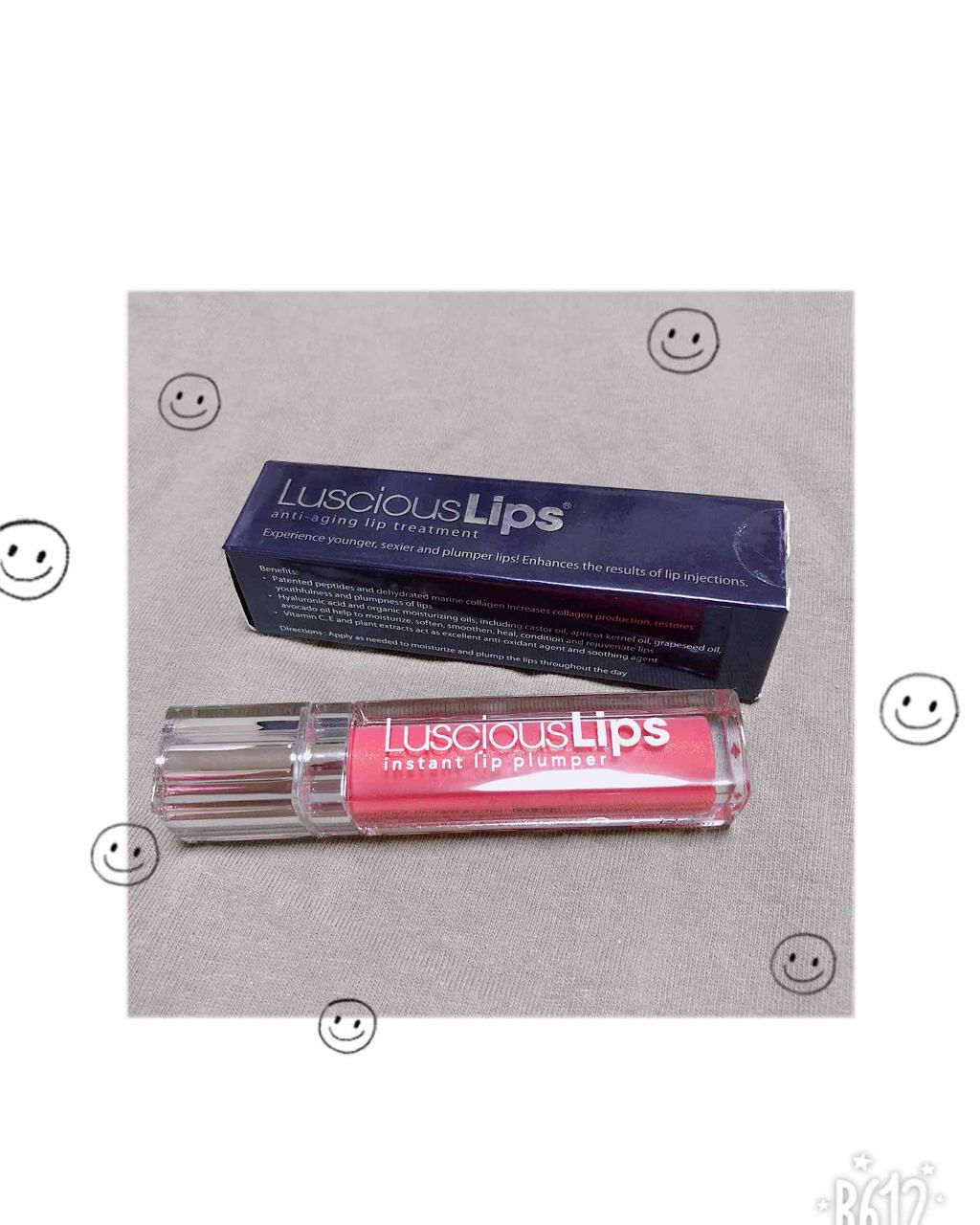 ラシャスリップス 329 Lovers Coral/ラシャスリップス/リップグロスを使ったクチコミ（1枚目）