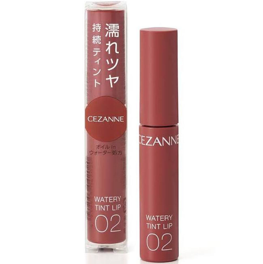 ウォータリーティントリップ/CEZANNE/リップティントを使ったクチコミ（2枚目）