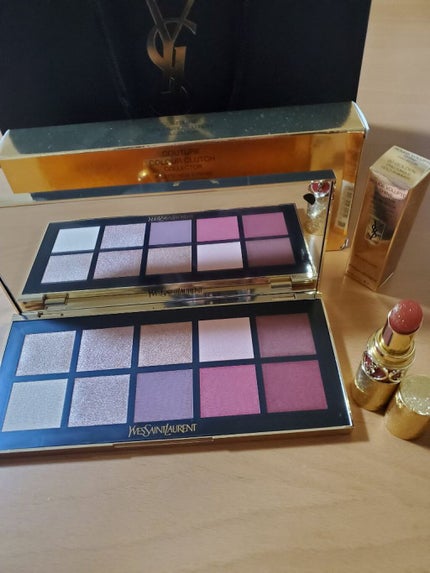クチュール カラー クラッチ コレクター/YVES SAINT LAURENT BEAUTE/アイシャドウパレットを使ったクチコミ(2枚目)